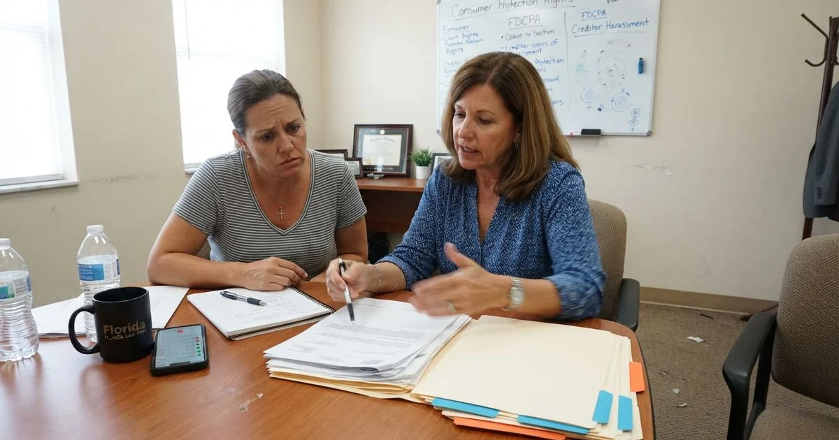 Signs a debt collector is violating your rights in Florida