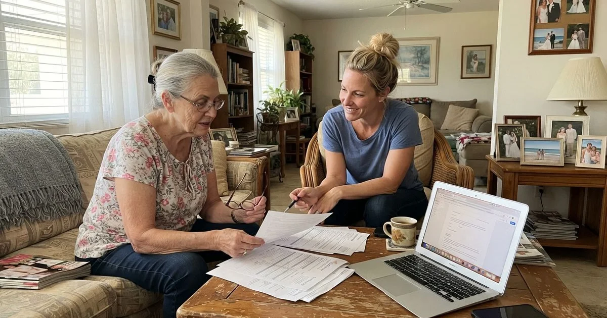 Helping an aging parent facing foreclosure or overwhelming debt